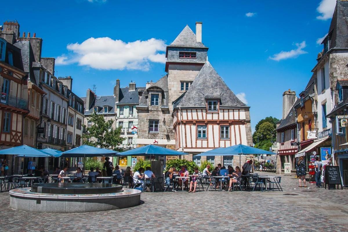 Quimper: T3 Avec Vue Cathedrale Proche Gare Lejlighed Eksteriør billede